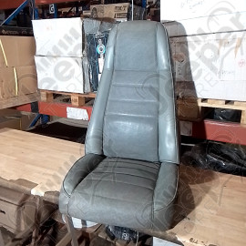 Occasion : Siège avant droit passager en cuir gris (gauche ou droit) pour Jeep CJ7, CJ8, YJ