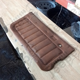 Occasion : Panneau de porte intérieur gauche en cuir marron pour Jeep CJ7, CJ8, YJ