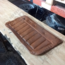 Occasion : Panneau de porte intérieur droit en cuir marron pour Jeep CJ7, CJ8, YJ