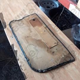 Occasion : Panneau de porte intérieur gauche en cuir noir pour Jeep CJ7, CJ8, YJ