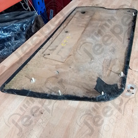 Occasion : Panneau de porte intérieur droit en cuir noir pour Jeep CJ7, CJ8, YJ