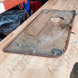 Occasion : Panneau de porte intérieur droit en cuir marron pour Jeep CJ7, CJ8, YJ