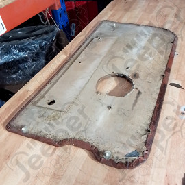 Occasion : Panneau de porte intérieur gauche en cuir marron pour Jeep CJ7, CJ8, YJ
