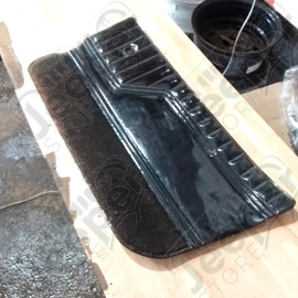 Occasion : Panneau de porte intérieur droit en plastique noir pour Jeep CJ7, CJ8, YJ
