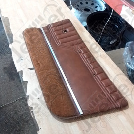 Occasion : Panneau de porte intérieur droit en cuir marron pour Jeep CJ7, CJ8, YJ