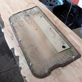 Occasion : Panneau de porte intérieur droit en cuir marron pour Jeep CJ7, CJ8, YJ