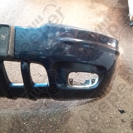 Occasion : Pare chocs avant bleu (calandre découpée) pour Jeep Grand Cherokee WJ, WG