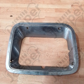 Occasion : Enjoliveur de phare avant droitchromé origine Europe pour Jeep Wrangler YJ
