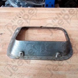 Occasion : Enjoliveur de phare avant droitchromé origine Europe pour Jeep Wrangler YJ