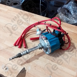 Occasion : Allumeur HEI pour 5.0L à 6.1L V8 AMC (bug à chaud) avec jeu de fils de bougie pour Jeep J20, J10, CCSJ, SWSJ, WSJ, CJ8, CJ7