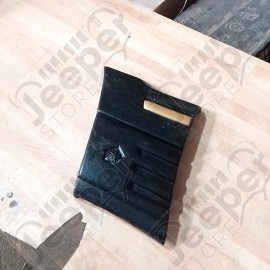 Occasion : Cache plastique d'aile avant gauche noir et jaune doré pour Jeep Grand Cherokee ZJ, ZG