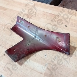 Occasion : Lot de 2 charnières de pare brise gauche et droite bordeaux pour Jeep Wrangler JK