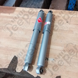 Occasion : Lot de 2 amortisseurs arrière renforcés à gaz KYB Gaz-a-just (hauteur d'origine) pour Jeep Wrangler YJ