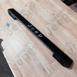 Occasion : Cache métallique pour poignée de hayon de coffre noir avec logo JEEP d'origine pour Jeep Cherokee XJ