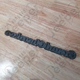 Occasion : Emblème logo "Grand Cherokee" pour Jeep Grand Cherokee ZJ, ZG