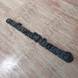 Occasion : Emblème logo "Grand Cherokee" pour Jeep ZJ, ZG, WJ, WG