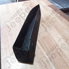 Occasion : Garniture d'aile avant gauche noire pour Jeep Wrangler TJ