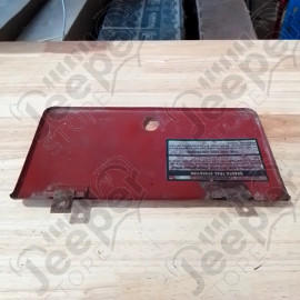 Occasion : Porte de boîte à gants rouge pour Jeep CJ5, CJ6, CJ7, CJ8