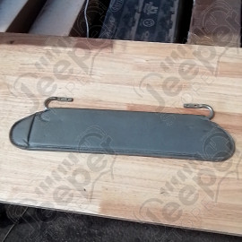Occasion : Pare soleil avant en cuir gris pour Jeep CJ5, CJ7, YJ