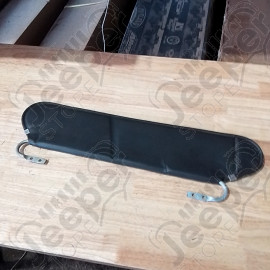 Occasion : Pare soleil avant en cuir noir pour Jeep CJ5, CJ7, YJ