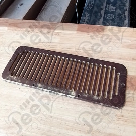 Occasion : Grille d'aération en plastique pour capot moteur bordeau pour Jeep Wrangler YJ