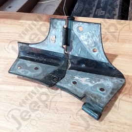 Occasion : Lot de 2 charnières de baie de pare brise vert foncé pour Jeep Wrangler TJ