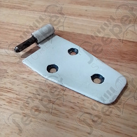 Occasion : Charnière de porte gauche blanche pour Jeep CJ7, CJ8, YJ