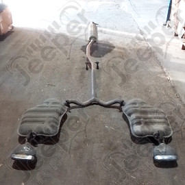 Occasion : Ligne d'échappement d'origine DOUBLE SORTIES pour Cadillac Seville STS 4.6L V8 - 32 soupapes - 4 portes - Boite automatique 4 rapports