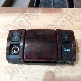 Occasion : Cendrier de console centrale avec commande de siège chauffant pour Jeep Grand Cherokee WJ, WG