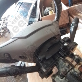 Occasion : Colonne de direction + volant en cuir gris et noir à refaire. pour Jeep Grand Cherokee WJ, WG