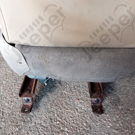 Occasion : Siège conducteur en cuir crème pour Jeep Grand Cherokee WJ, WG