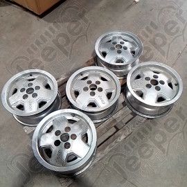 Occasion : Jante en aluminium d'origine 5x114.3 - 7x15 pour Jeep YJ, XJ, ZJ, ZG