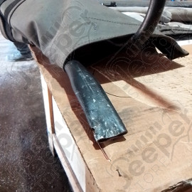 Occasion : Bâche Bestop grise incomplète. pour Jeep CJ7, YJ, TJ