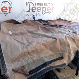 Occasion : Bikini long marron marque Kayline pour Jeep YJ, TJ