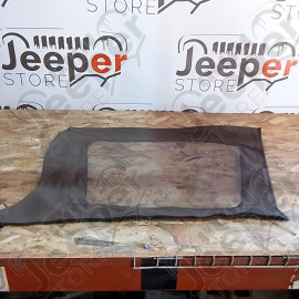 Occasion : Fenêtre droite marron pour bache Kayline pour Jeep CJ7, YJ
