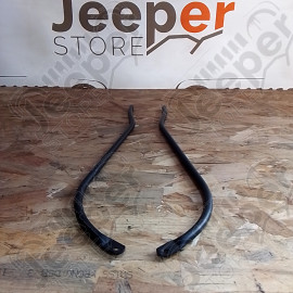 Occasion : Lot de 2 barres métalliques pour bâche entourage de porte pour Jeep CJ7, CJ8, YJ, TJ