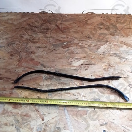 Occasion : Lot de 2 barres métalliques pour bâche entourage de porte pour Jeep CJ7, CJ8, YJ, TJ