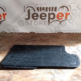 Occasion : Panneau de porte intérieur d'origine avant droit en cuir noir pour Jeep CJ7, CJ8, YJ