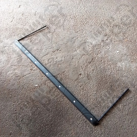 Occasion : Armature métallique noire pour bâche dessus baie de pare brise pour Jeep CJ7, YJ, TJ