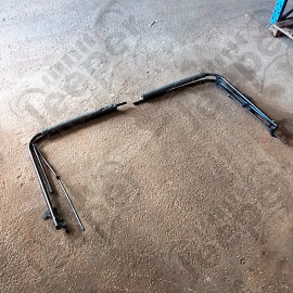 Occasion : Arceaux métalliques pliable pour l'arrière de la bâche pour Jeep CJ7, YJ, TJ