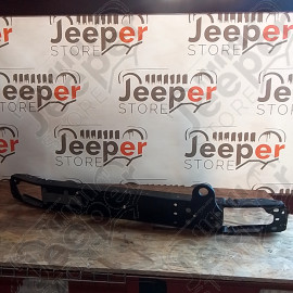 Occasion : Traverse acier pour pare chocs avant avec crochet de remorquage pour Jeep JL, JT