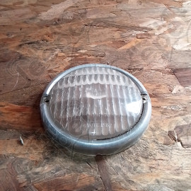 Occasion : Vitre phare ronde en plastique diamètre 121 mm pour Jeep divers