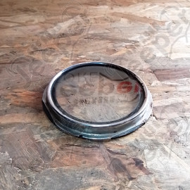 Occasion : Cerclage de phare avec vitre en verre diamètre 155 mm pour Jeep divers