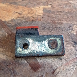 Occasion : Partie de charnière de porte gauche orange pour Jeep CJ7, CJ8, YJ