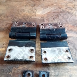 Occasion : Lot de 2 charnières de hayon de hardtop noires / bleues foncées pour Jeep CJ7, CJ8