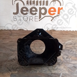 Occasion : Cuvelage + support de phare avant gauche (version europe) pour Jeep Wrangler YJ