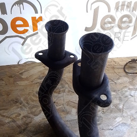 Occasion : Double sorties de collecteurs d'échappement pour Jeep divers