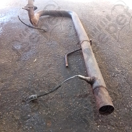 Occasion : Sortie de collecteur d'échappement modifiée sans catalyseur pour Jeep TJ, XJ