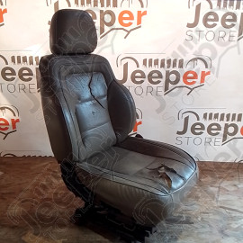 Occasion : Siège avant droit crème en cuir pour Jeep Grand Cherokee ZJ, ZG