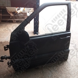 Occasion : Porte avant gauche avec peinture RAPTOR noire et intérieur beige pour Jeep Grand Cherokee ZJ, ZG